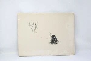David Helton Cartoonist Signed Lithograph Children's Drawing Addition 1979 - Picture 1 of 10