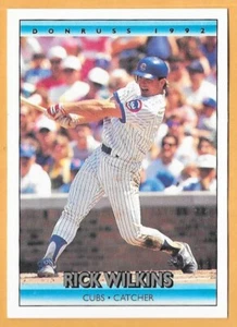 Rick Wilkins Chicago Cubs #249 sin punto inc - Donruss casi nuevo-como nuevo 1992 - Imagen 1 de 2