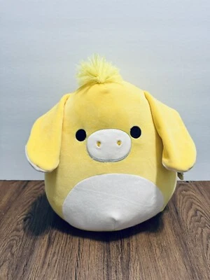 Squishmallow Gavyn the Yellow Donkey 11” Plush 1st to Market Easter NWT - Image 1 of 4