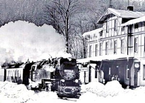 Nordhausen - Wernigerode railway share 25 resin Brocken railway HSB Saxony-Anhalt