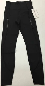 Athleta Donna 27” Rainier Collant a Compressione 487745 Nero Taglia XXS - Foto 1 di 3