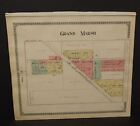 Wisconsin Adams County Map Grand Marsh Township 1919 Dbl Side J16#53