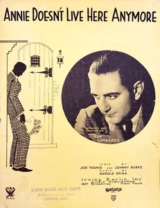 Partituras Annie Doesn't Live Here Anymore 1933 Young Burke Spina Guy Lombardo - Imagen 1 de 9
