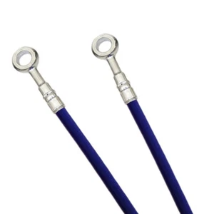 Blue Stainless Steel Front Brake Line Kit Galfer FK003D479-1-BLU - Picture 1 of 1