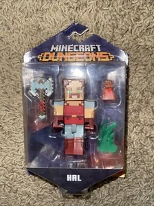 Minecraft Dungeons HAL Figure NEW SEALED Mattel/Mojang - FREE SHIPPING - Picture 1 of 3