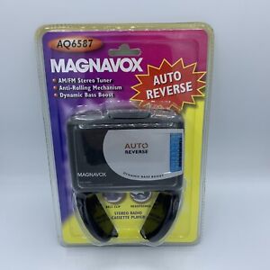 Magnavox AQ6587 Stereo Radio Cassette Player New Sealed