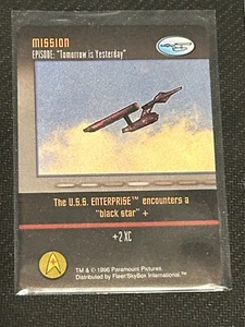 Star Trek The Card Game Mission Tomorrow is Yesterday - Picture 1 of 2