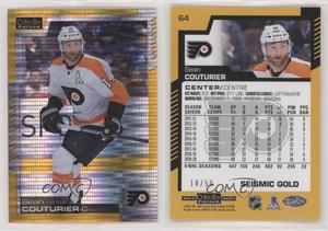 2020-21 O-Pee-Chee Platinum Seismic Gold /50 Sean Couturier #64