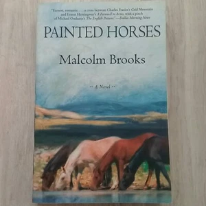 Painted Horses By Malcolm Brooks Paperback  - Picture 1 of 3