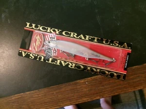 Lucky Craft Lightning Pointer 110sp Ghost Violet jerkbait 4 1/2"L - Picture 1 of 2