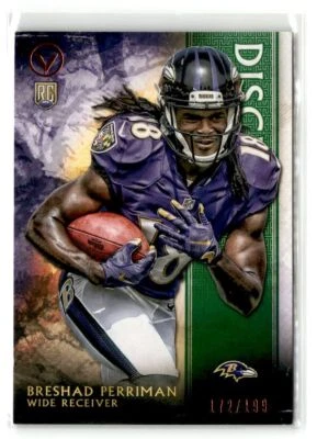 Breshad Perriman SN Baltimore Ravens 2015 Topps Valor Discipline #123 - Image 1 of 2