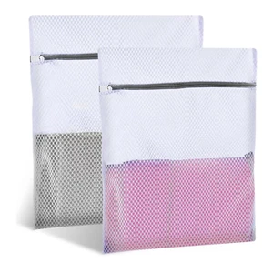 2Pcs Laundry Bag, Durable Honeycomb Mesh Laundry Bags, Garment Bag for Washin... - Picture 1 of 12