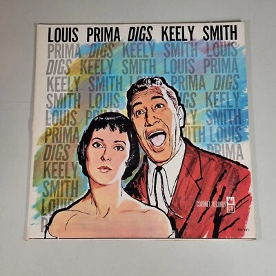 Louis Prima Vinyl LP Louis Digs Keely Smith 12" 33 RPM Jazz Album  - Image 1 of 4