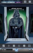Topps Star Wars Card Trader Masterwork 2021 Green - Darth Vader Super Rare 804cc