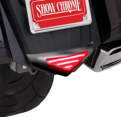 SHOW CHROME Lower Trim Light - Rear Fender - Chrome - GL1800 52-972 - Image 1 of 3