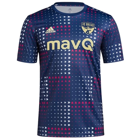 Adidas FC Dallas 2022 Americana Pre-Match Jersey  - BRAND NEW Cover