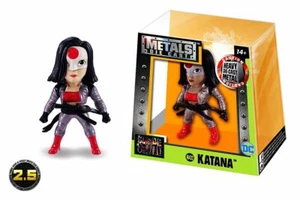 FIGURA KATANA JADA DIECAST METAL 2.5" ESCUADRÓN SUICIDA M432 ~ VARIANTE TRAJE PLATEADO - Imagen 1 de 6