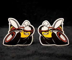 Scat Pack Charger Challenger Bee Vinyl Decal Stickers Pair (2) -  3"