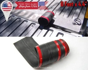6' x 4.4" Universal Rubber Truck Bed Tailgate Gap Cover Filler Seal Shield Cap - Picture 1 of 1