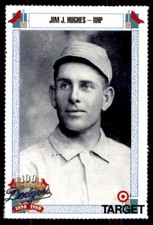 1990 TARGET DODGERS #368 JAMES HUGHES BROOKLYN SUPERBAS