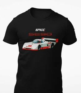 1990 Acura Spice SE90 IMSA GTP Lights Race Car T-Shirt - Picture 1 of 7