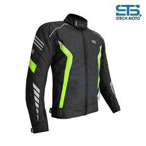 Moto Chaqueta Chaleco en Tela para Hombre Stechmoto ST 848 Safari Figura - Imagen 1 de 21