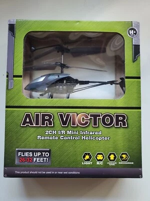 Air Victor Helicopter Remote Control 2CH Infrared Camouflage NEW RC Helicopter! - Image 1 of 4