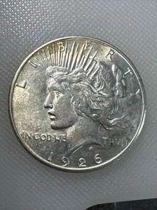 1926 S Peace Dollar TX - Picture 1 of 2