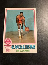 #29 Jim Cleamons Cleveland Cavaliers,,￼1973-74 Topps Cb22