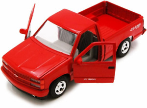 1992 Chevrolet 454SS Pick up Truck - 1/24 Scale Diecast Model - Red