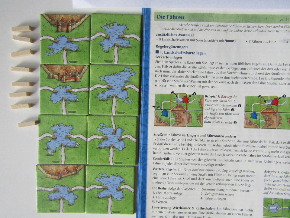 Carcassonne - Die Fähren (alte Edition) Erweiterung  - Bild 1 von 1