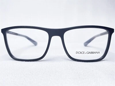 NEW Dolce & Gabbana DG5021 2616 Mens Matte Black/Grey Eyeglasses Frames 52/16 - Image 1 of 4
