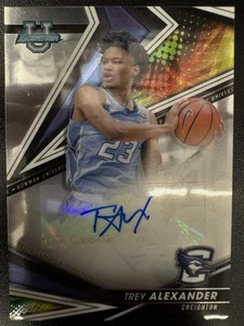 2022-23 Bowman University Best - Best of 2022-23 Autogramme Trey Alexander - Bild 1 von 2