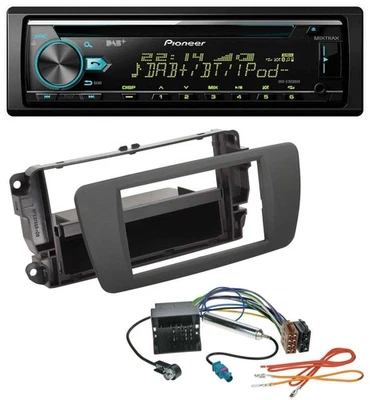 Pioneer DAB MP3 CD USB Bluetooth Autoradio für Seat Ibiza (ab 12) - tuam grey - Bild 1 von 4