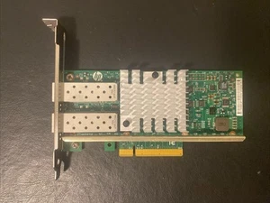 Carte Intel X520-DA2 HP 560SFP + double port 10 Go SFP + adaptateur Ethernet - Photo 1/3