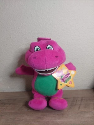 Barney's World 2025 Barney фиолетовый динозавр 9» плюшевый новый с Ярлыками  - Изображение 1 из 4