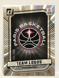 2024-25 DONRUSS  EUROLEAGUE  BASKETBALL TEAM LOGOS Paris #9 LASER #8/149 - Picture 1 of 2