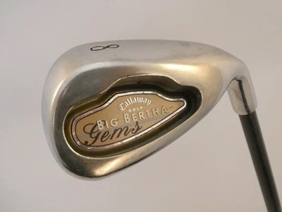 Callaway Big Bertha Gems Ladies # 8 Iron - Big Bertha Gems 65i Graphite ~USED~ - Image 1 of 4