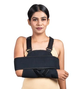 Arm Sling Shoulder Brace - Best Fully Adjustable Rotator Cuff and Elbow Suppo... - Picture 1 of 9