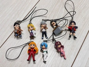 Neon Genesis Evangelion Figura Correa Llavero Lote 8 Set Mascota Japón Anime m636 - Imagen 1 de 6