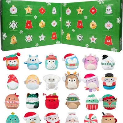 Christmas 24 PVC Micromallows Advent Calendar, 2025 Squishmallows Calendar