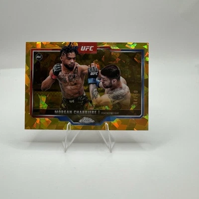 Topps 2025 cromo UFC zafiro oro/50 - Morgan Charriere #37 (RC) Foto 1 de 2