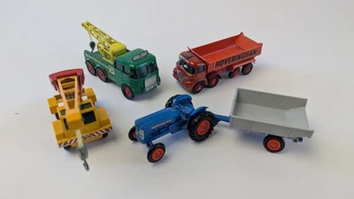 1960s Matchbox Lensey King Size Heavy Equipment Bundle #6 ( 4 total  vehicles ) - Image 1 of 4