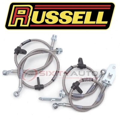 Russell Front and Rear Brake Hydraulic Hose Kit for 1995-1998 Dodge Ram 2500 uk Foto 1 de 4