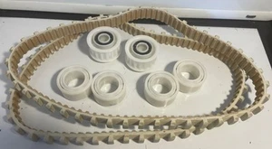 Dolphin Nautilus CC Plus Antriebsrad Leerlaufrolle OEM Set plus Schienen - Bild 1 von 2