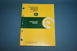 1990 John Deere 48 54 in Walk Behind Commercial Mower Operator's Manual - Bild 1 von 11
