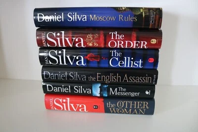 7 Daniel Silva all hardback book lot Gabriel Allon Series - Image 1 of 4