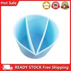 Split Color Mixing Cups for Paints Art Tool 3 Channels Pouring Cup Blue (7)
