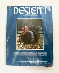 Kit de artesanía de escultura suave The Gobbler Turkey por diseño 1 paquete completo nuevo sellado - Imagen 1 de 4