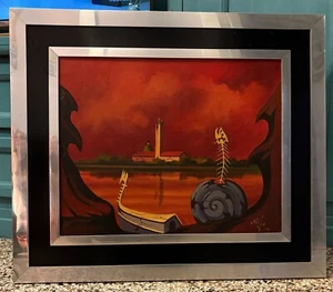 Quadro Romano Vitali "La Fine" Splendida Opera del Maestro - Foto 1 di 3